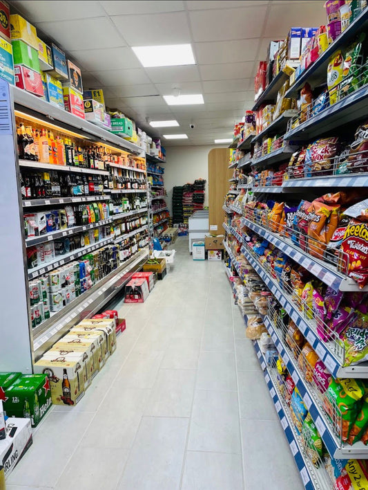Newly Fitted Indian Grocery & Off-Licence For Sale — Harrow | £5.5k/wk • £90k + Stock
